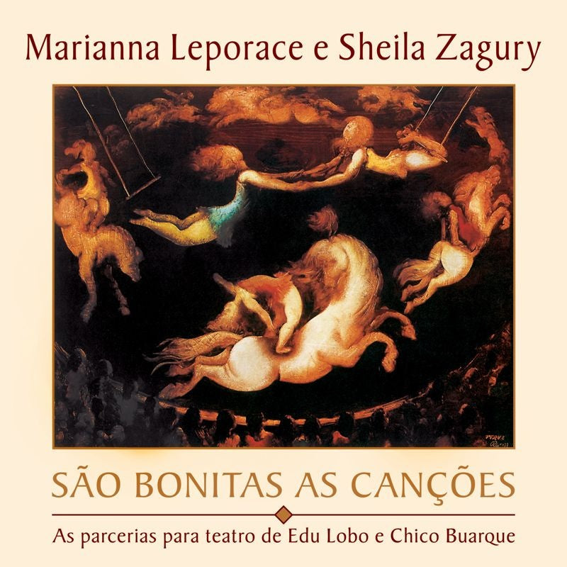 SÃO BONITAS AS CANÇÕES - Marianna Leporace e Sheila Zagury